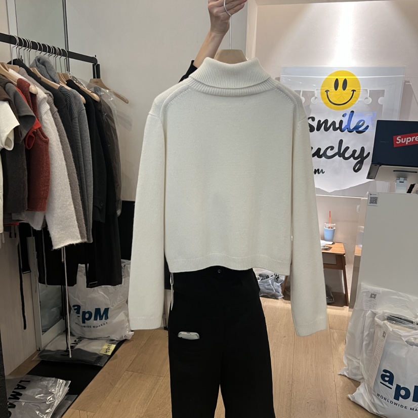 LA MAGIE FEMME東大門㊣實拍女士新款休閑推薦時尚針織衫Lamagie Femme針織衫