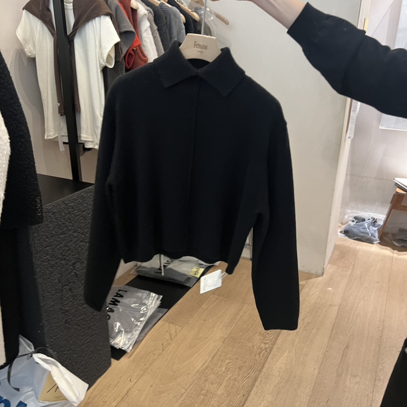 LA MAGIE FEMME東大門㊣實拍女士新款休閑推薦時尚針織衫Lamagie Femme針織衫圖色2