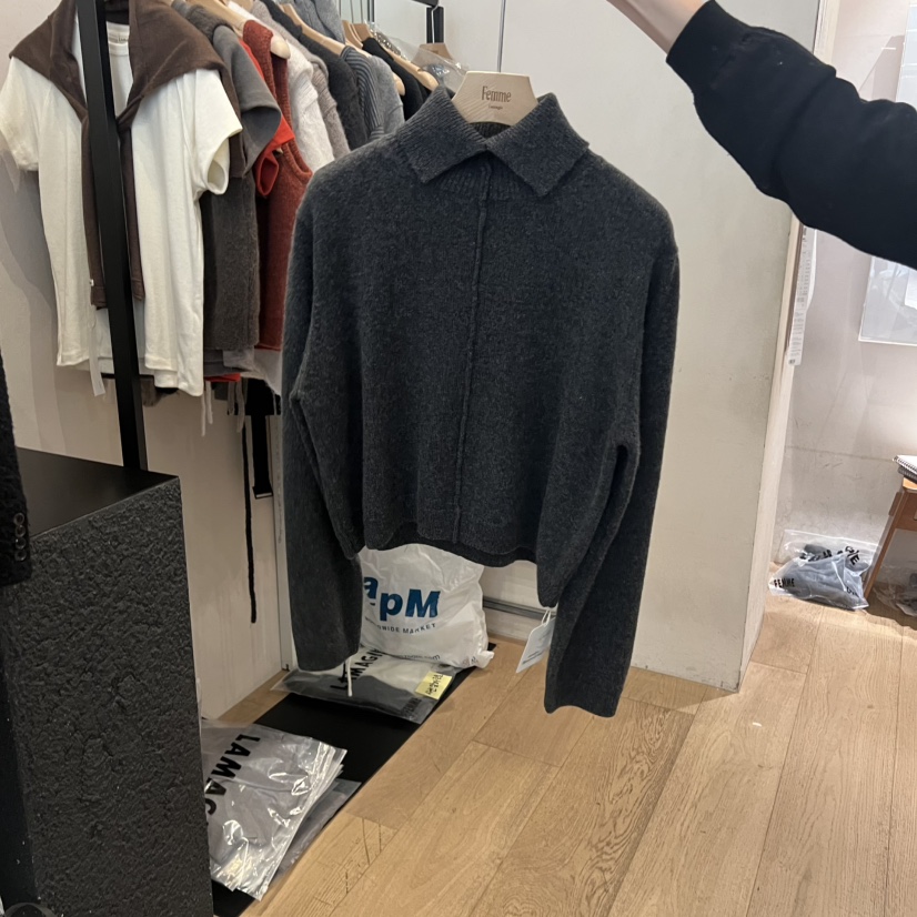 LA MAGIE FEMME東大門㊣實拍女士新款休閑推薦時尚針織衫Lamagie Femme針織衫圖色3