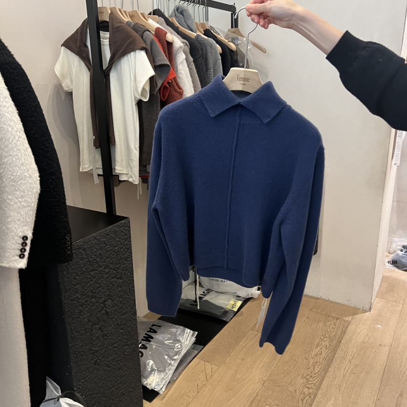 LA MAGIE FEMME東大門㊣實拍女士新款休閑推薦時尚針織衫Lamagie Femme針織衫圖色4