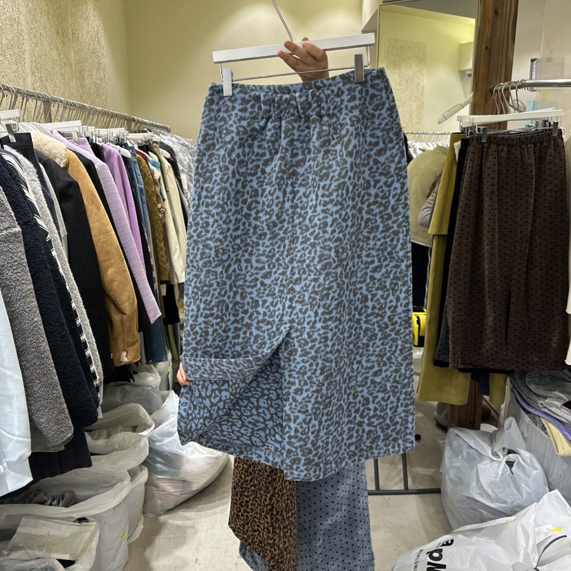 REFLAT東大門㊣實拍女士新款推薦真品休閑職業熱賣長裙腰帶REFLAT長裙