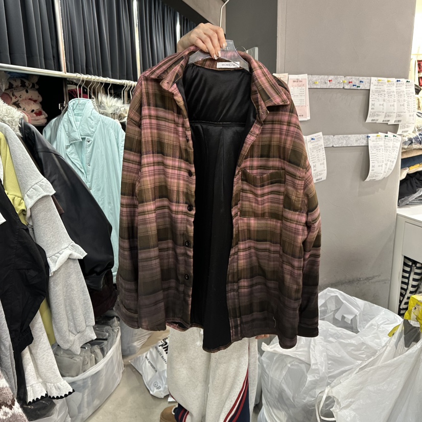 MOMAZU東大門㊣實拍女士新款真品25秋冬熱賣時尚襯衫蕾絲衫MOMAZU襯衫/蕾絲衫圖色2