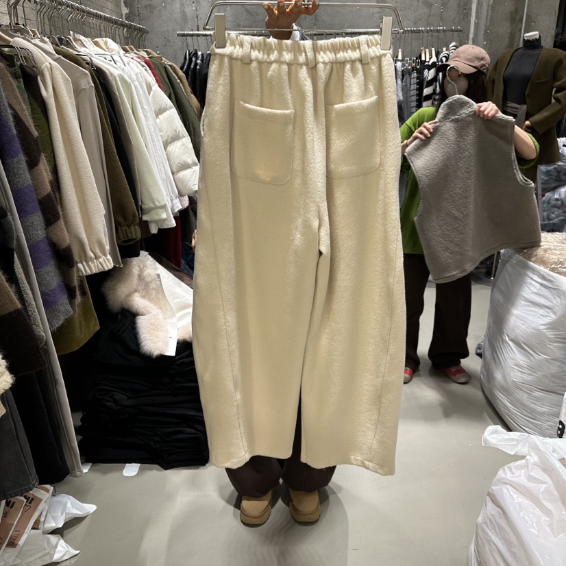 JUNI韓國直郵㊣女士新款時尚職業熱賣休閑25秋冬推薦休閑褲my juni休閑褲