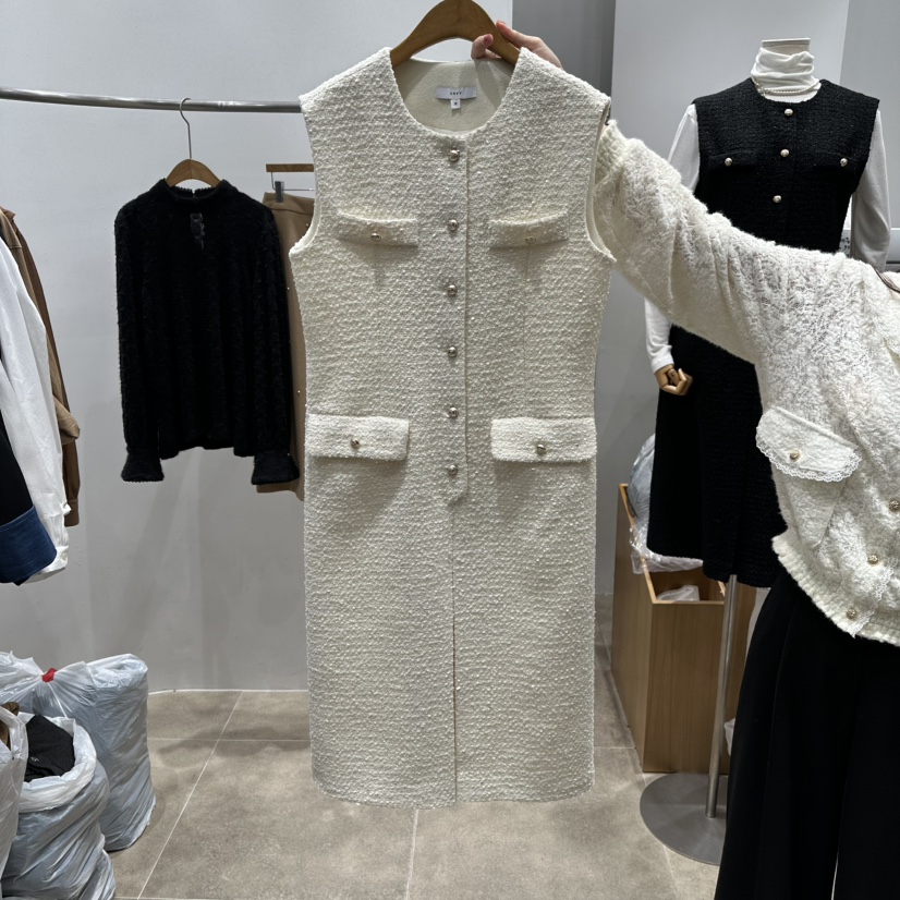 ENVY韓國直郵㊣女裝新款推薦真品時尚25秋冬連衣裙不含內搭ENVY連衣裙圖色1