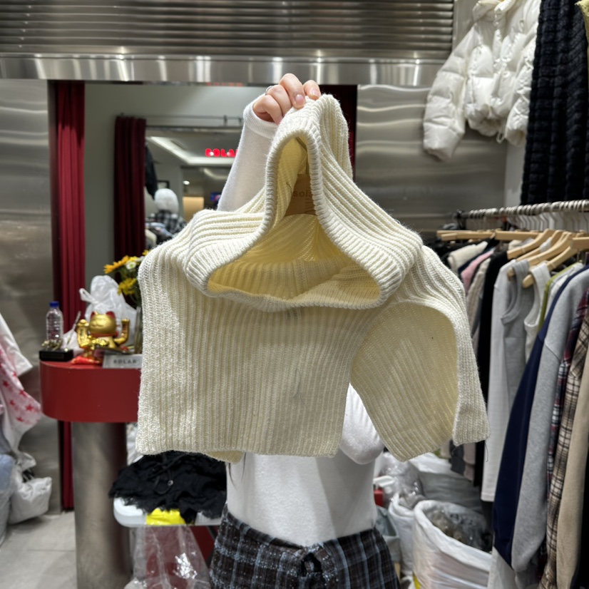 SOLAR東大門㊣代購女裝新品職業25秋冬真品熱賣推薦圍巾披肩SOLAR圍巾/披肩圖色1