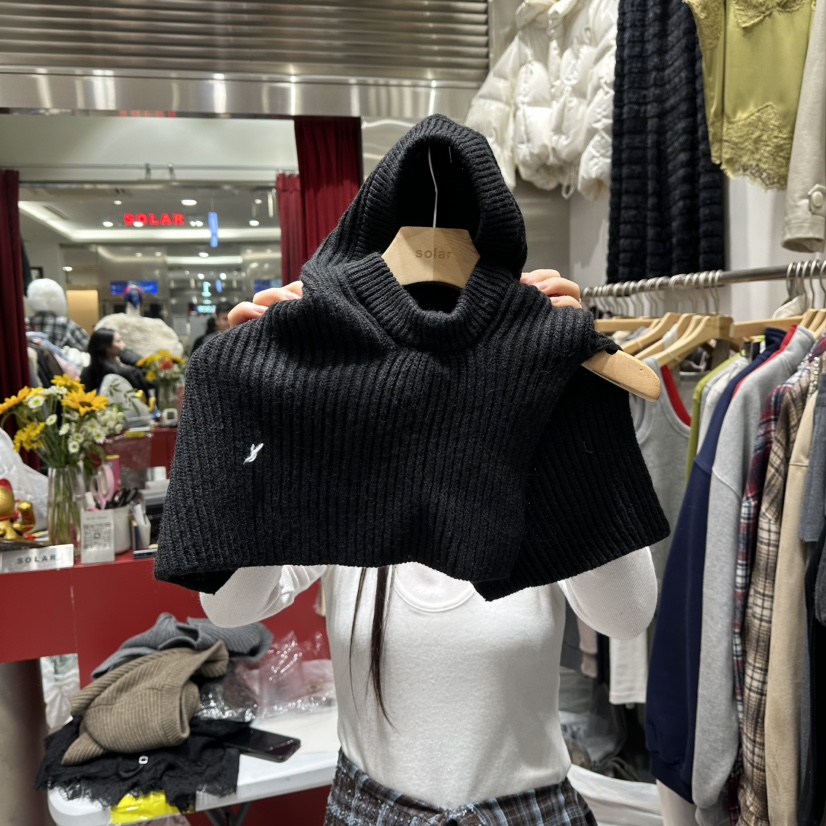 SOLAR東大門㊣代購女裝新品職業25秋冬真品熱賣推薦圍巾披肩SOLAR圍巾/披肩圖色4