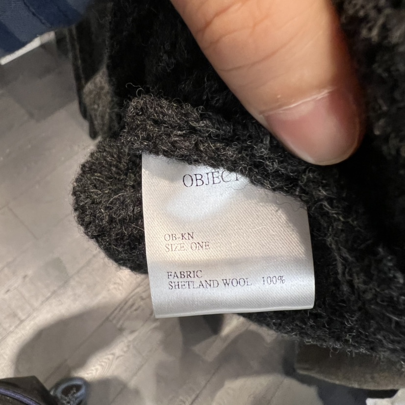 OBJECT韓國代購㊣女士新品真品熱賣25秋冬推薦時尚職業毛衣OBJECT毛衣