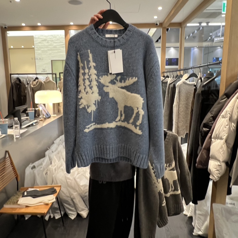 OBJECT韓國代購㊣女士新品真品熱賣25秋冬推薦時尚職業毛衣OBJECT毛衣圖色1