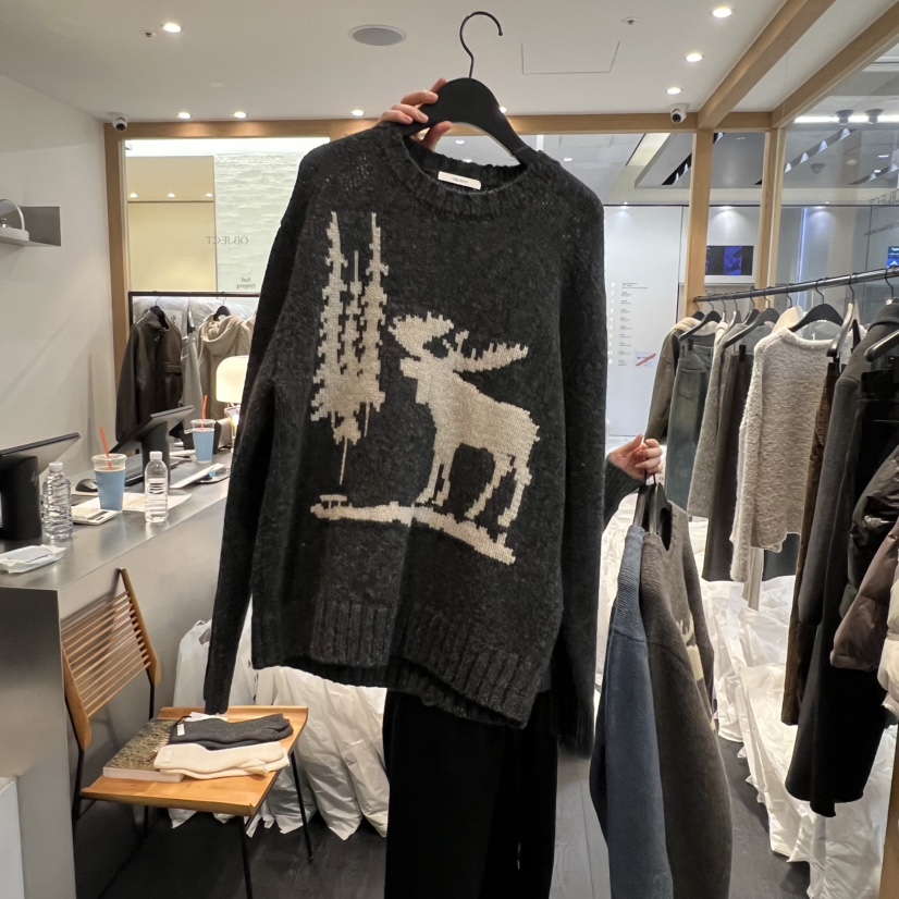 OBJECT韓國代購㊣女士新品真品熱賣25秋冬推薦時尚職業毛衣OBJECT毛衣圖色3