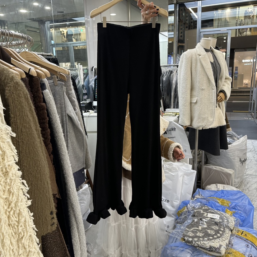 FOUNDATION東大門㊣實拍女士新款25秋冬人氣時尚休閑褲緊身褲FOUNDATION休閑褲圖色2