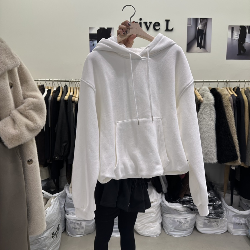 VIVEL東大門㊣實拍女士新品真品25秋冬人氣熱賣時尚衛衣加絨VIVEL衛衣圖色1