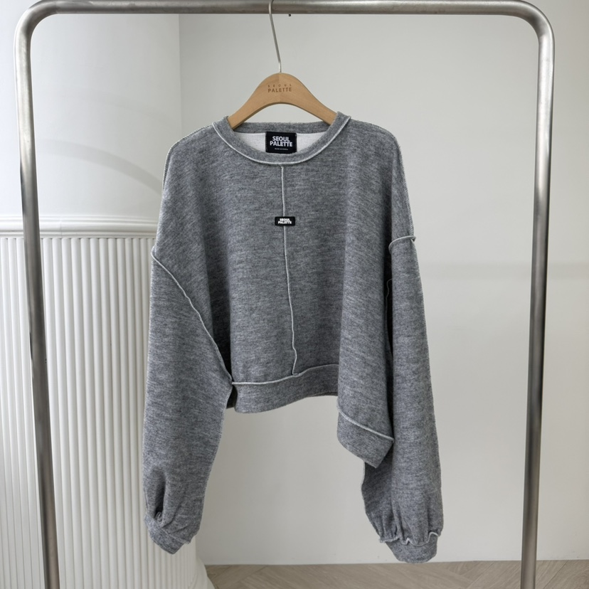 PALETTE-Q韓國代購㊣女士新品職業熱賣真品時尚推薦衛衣羊毛PALETTE衛衣圖色1