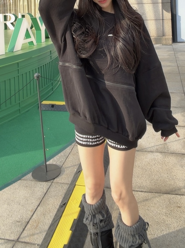 PALETTE-Q東大門㊣直郵女裝新款休閑推薦熱賣人氣短褲緊身褲PALETTE短褲