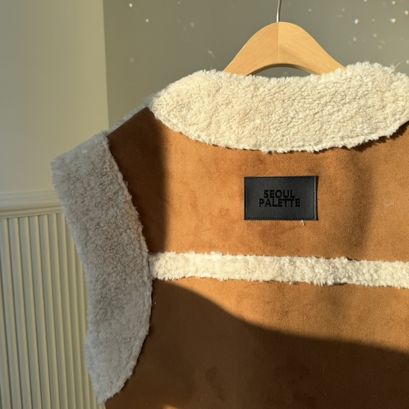 PALETTE-Q東大門㊣代購女裝新款熱賣職業推薦25秋冬真品馬甲PALETTE馬甲