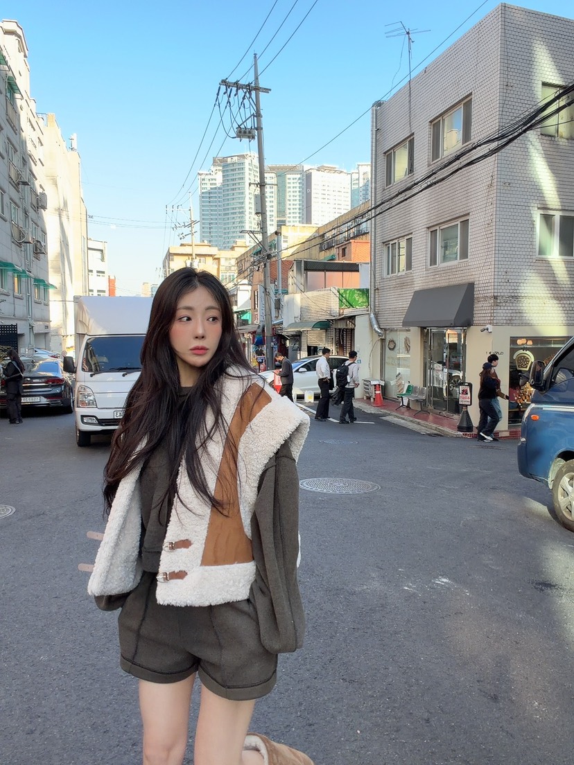 PALETTE-Q東大門㊣代購女裝新款熱賣職業推薦25秋冬真品馬甲PALETTE馬甲