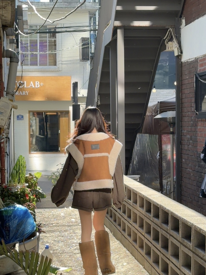 PALETTE-Q東大門㊣代購女裝新款熱賣職業推薦25秋冬真品馬甲PALETTE馬甲