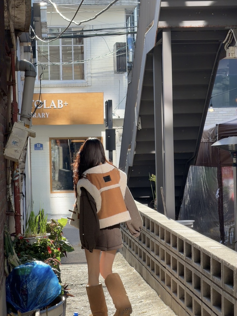 PALETTE-Q東大門㊣代購女裝新款熱賣職業推薦25秋冬真品馬甲PALETTE馬甲