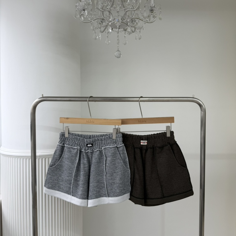 PALETTE-Q東大門㊣代購女士新款25秋冬推薦職業人氣短褲羊毛PALETTE短褲