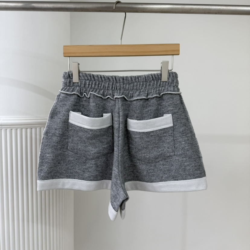 PALETTE-Q東大門㊣代購女士新款25秋冬推薦職業人氣短褲羊毛PALETTE短褲