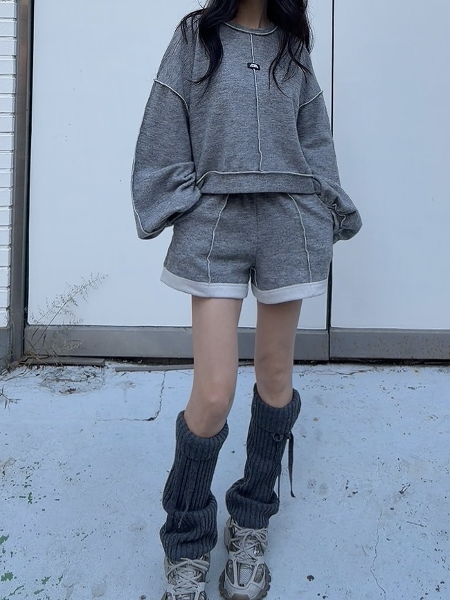 PALETTE-Q東大門㊣代購女士新款25秋冬推薦職業人氣短褲羊毛PALETTE短褲