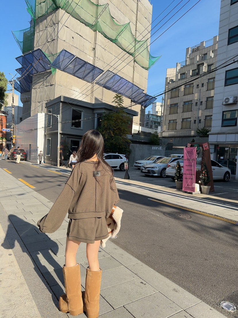 PALETTE-Q東大門㊣代購女士新款25秋冬推薦職業人氣短褲羊毛PALETTE短褲