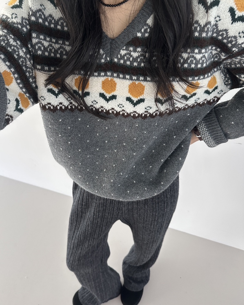 HOWDY東大門㊣實拍女士新款職業25秋冬熱賣推薦休閑時尚針織衫howdy針織衫