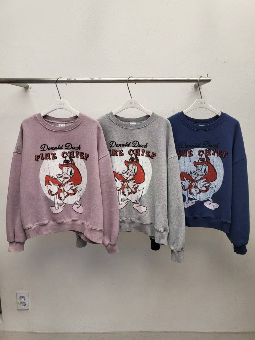 ZACCU韓國直郵㊣女裝新品熱賣時尚25秋冬真品人氣推薦休閑衛衣ZACCU衛衣