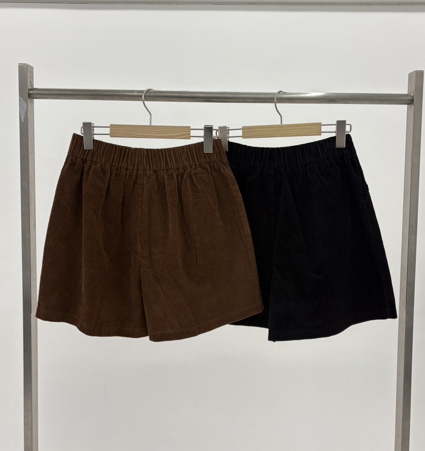 JMIND韓國代購㊣女裝新品時尚推薦人氣休閑熱賣真品短褲燈芯絨JMIND短褲