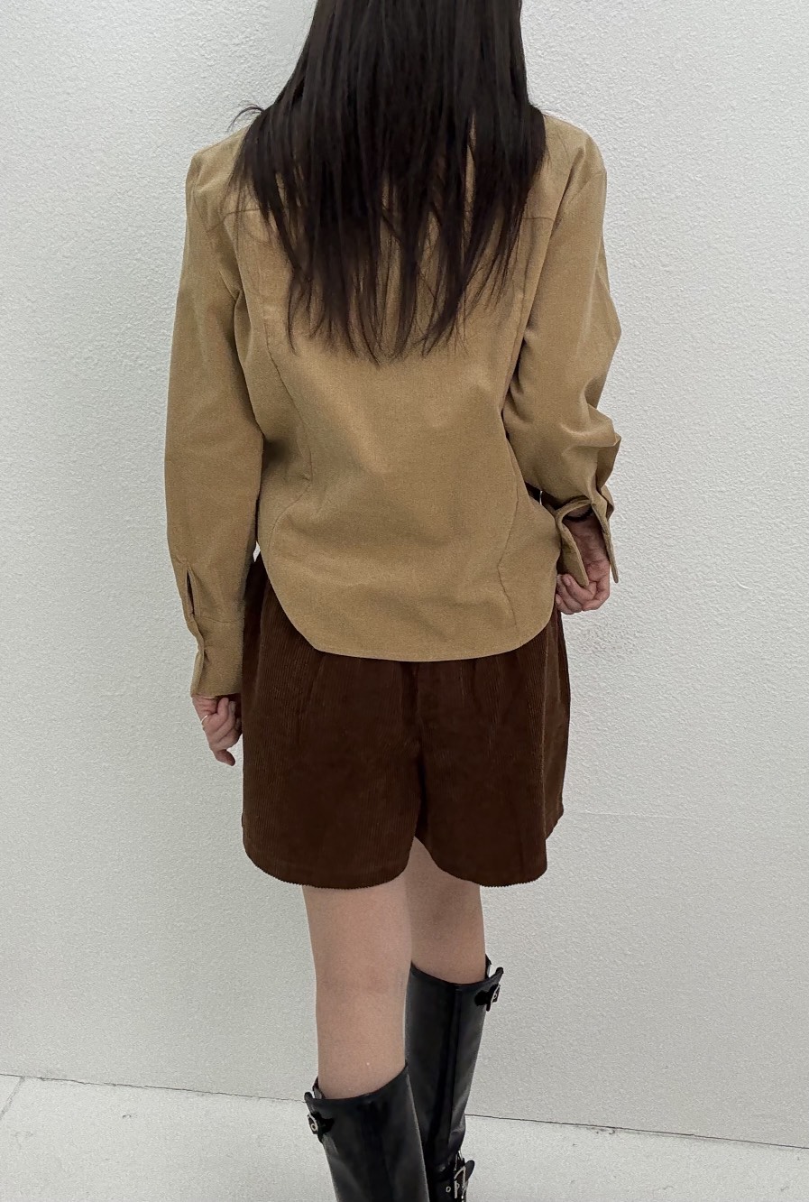 JMIND韓國代購㊣女裝新品時尚推薦人氣休閑熱賣真品短褲燈芯絨JMIND短褲