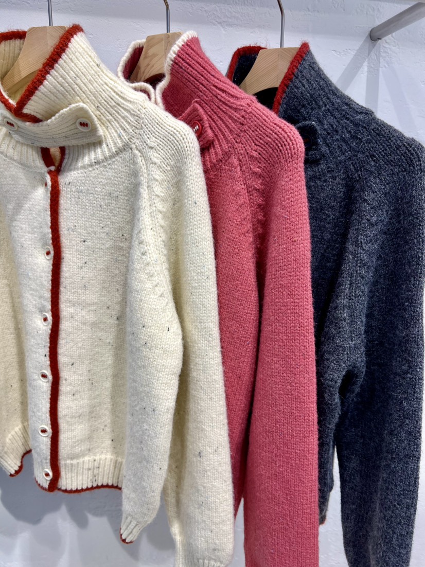 OLA韓國代購㊣女裝新品25秋冬熱賣時尚休閑職業真品人氣針織衫mellor/OLA針織衫