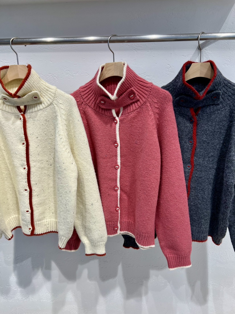 OLA韓國代購㊣女裝新品25秋冬熱賣時尚休閑職業真品人氣針織衫mellor/OLA針織衫