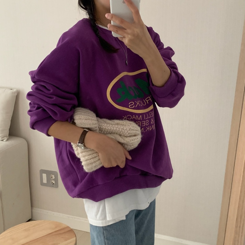 HELLO JINI韓國代購㊣女士新品真品人氣時尚職業休閑推薦衛衣HELLO JINI衛衣