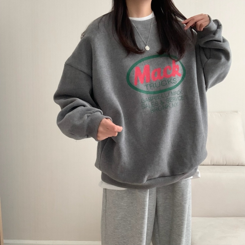 HELLO JINI韓國代購㊣女士新品真品人氣時尚職業休閑推薦衛衣HELLO JINI衛衣