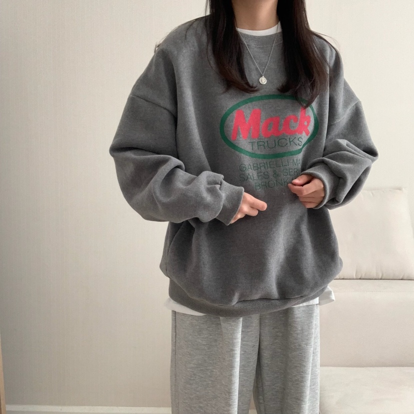 HELLO JINI韓國代購㊣女士新品真品人氣時尚職業休閑推薦衛衣HELLO JINI衛衣