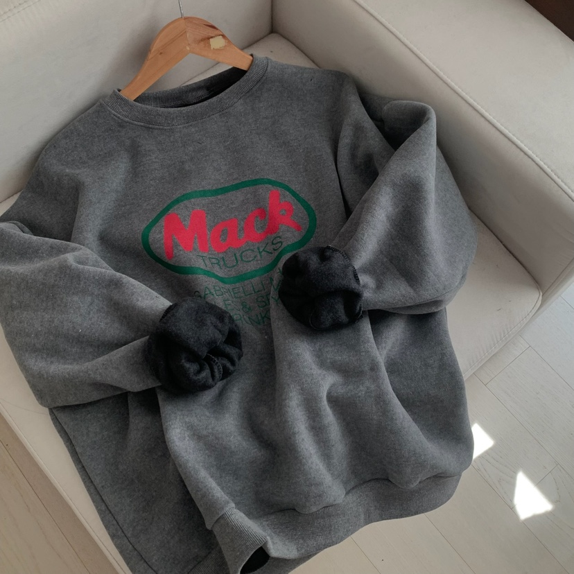 HELLO JINI韓國代購㊣女士新品真品人氣時尚職業休閑推薦衛衣HELLO JINI衛衣