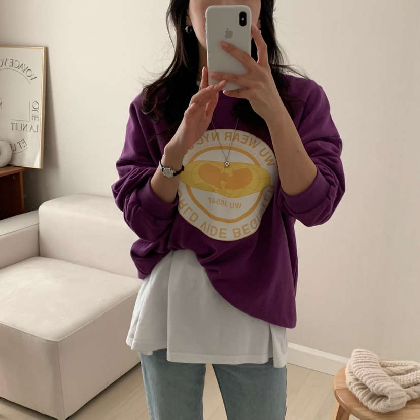 HELLO JINI東大門㊣實拍女士新品推薦職業熱賣時尚25秋冬衛衣HELLO JINI衛衣