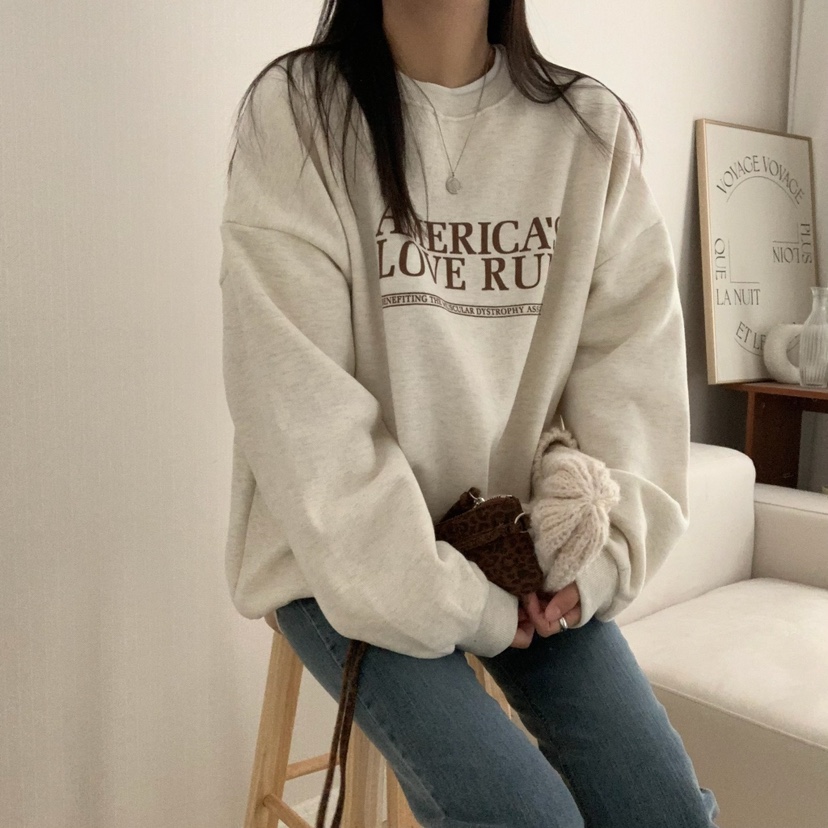 HELLO JINI韓國代購㊣女裝新品真品熱賣25秋冬推薦休閑衛衣HELLO JINI衛衣