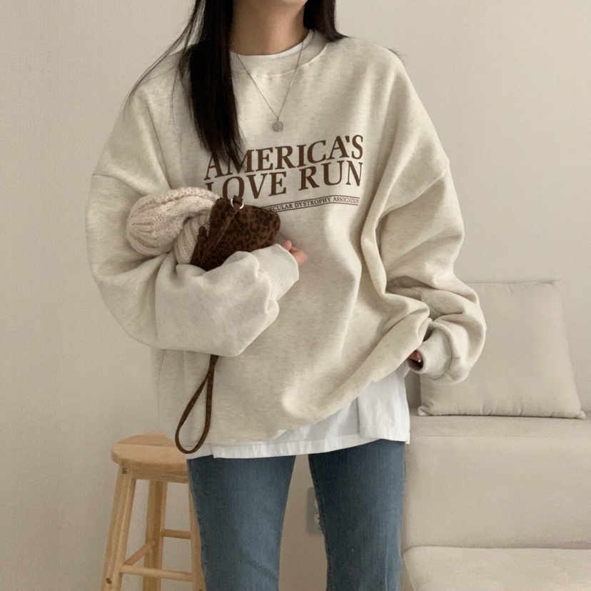 HELLO JINI韓國代購㊣女裝新品真品熱賣25秋冬推薦休閑衛衣HELLO JINI衛衣