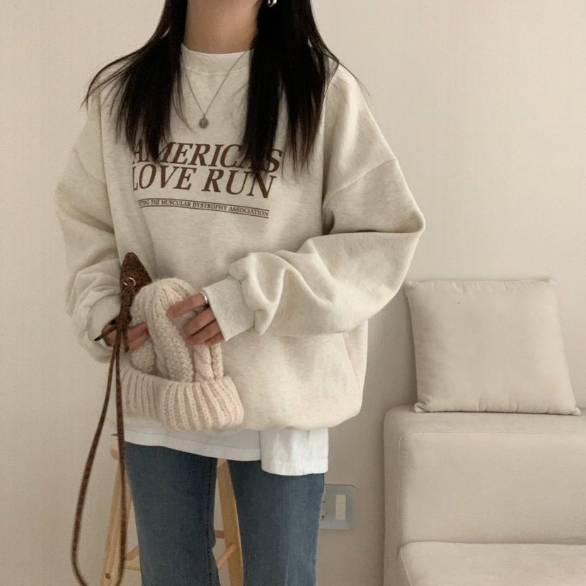 HELLO JINI韓國代購㊣女裝新品真品熱賣25秋冬推薦休閑衛衣HELLO JINI衛衣