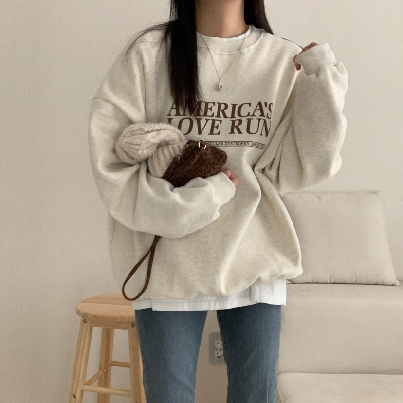 HELLO JINI韓國代購㊣女裝新品真品熱賣25秋冬推薦休閑衛衣HELLO JINI衛衣