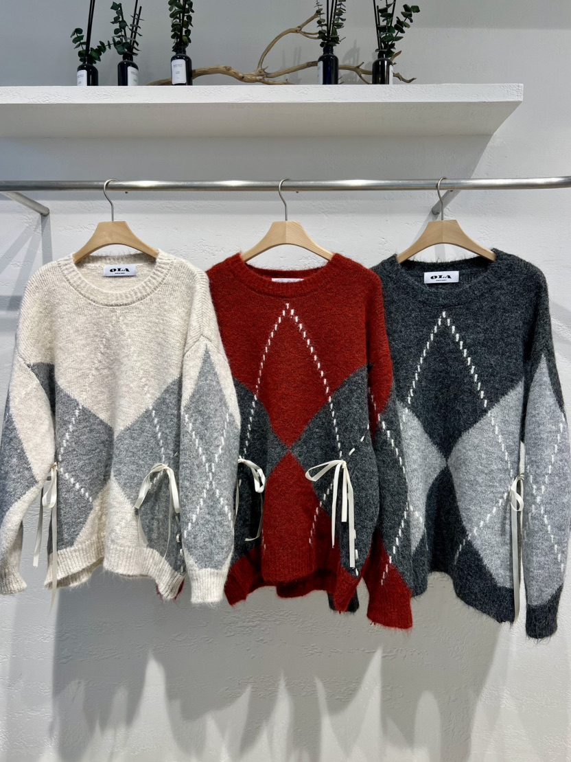 OLA東大門㊣代購女士新品職業休閑人氣時尚真品推薦熱賣針織衫mellor/OLA針織衫