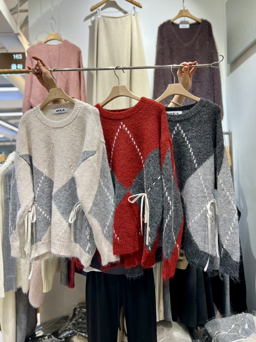 OLA東大門㊣代購女士新品職業休閑人氣時尚真品推薦熱賣針織衫mellor/OLA針織衫