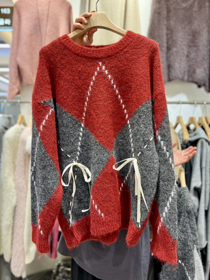 OLA東大門㊣代購女士新品職業休閑人氣時尚真品推薦熱賣針織衫mellor/OLA針織衫圖色2