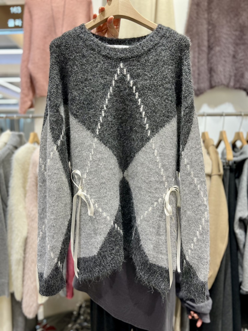 OLA東大門㊣代購女士新品職業休閑人氣時尚真品推薦熱賣針織衫mellor/OLA針織衫圖色3