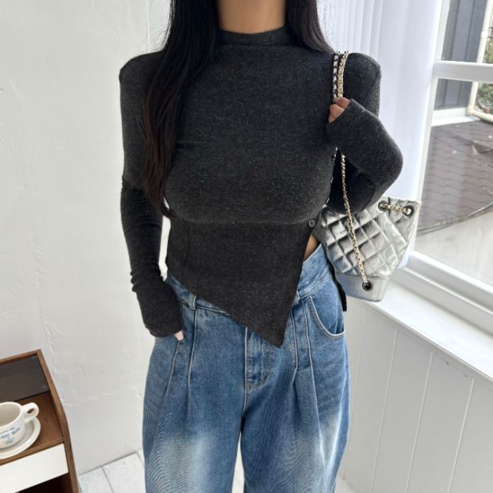 mars東大門㊣代購女裝新款熱賣25秋冬休閑推薦真品時尚長袖T恤mars長袖T恤