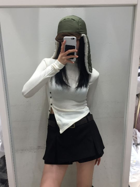 mars東大門㊣代購女裝新款熱賣25秋冬休閑推薦真品時尚長袖T恤mars長袖T恤