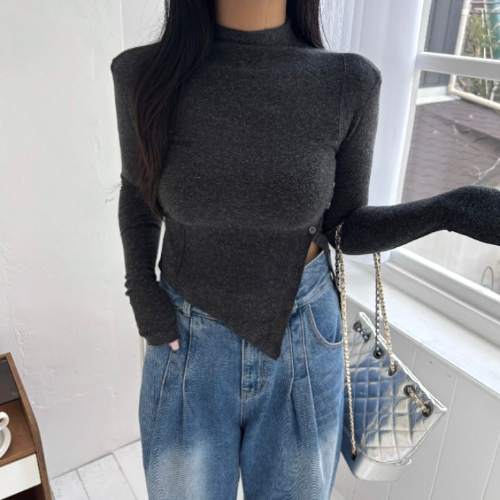 mars東大門㊣代購女裝新款熱賣25秋冬休閑推薦真品時尚長袖T恤mars長袖T恤