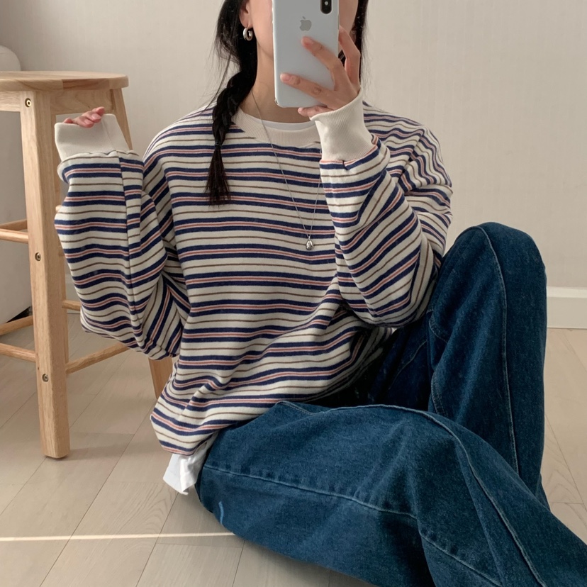 HELLO JINI韓國直郵㊣女裝新品時尚推薦休閑熱賣人氣真品衛衣HELLO JINI衛衣