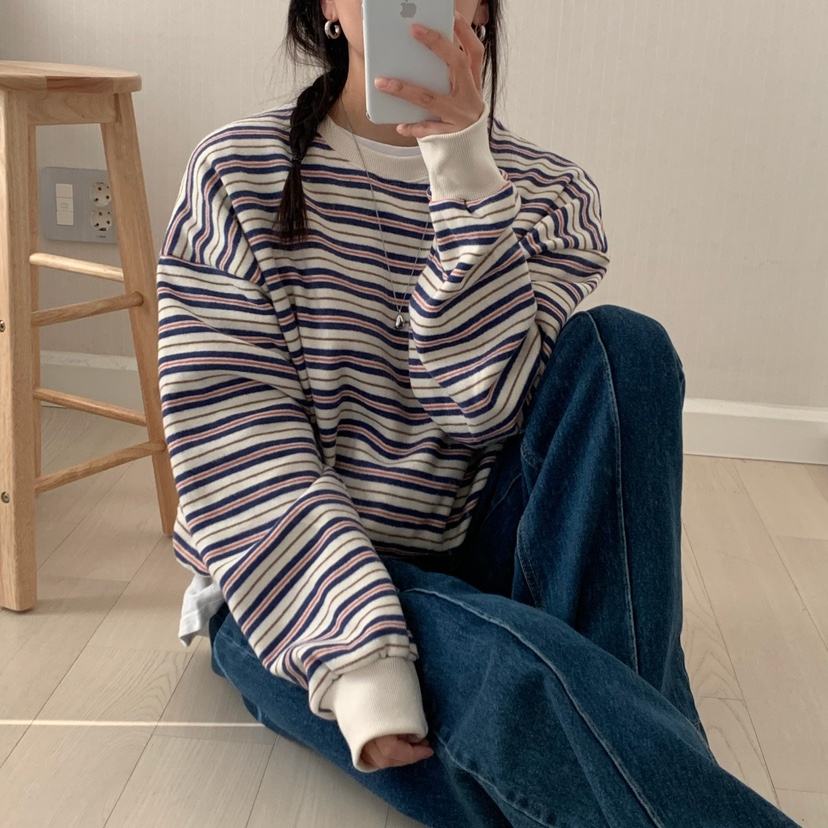 HELLO JINI韓國直郵㊣女裝新品時尚推薦休閑熱賣人氣真品衛衣HELLO JINI衛衣