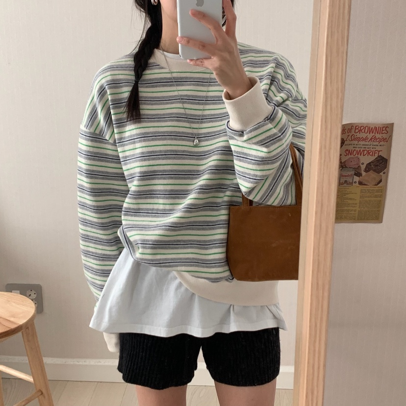 HELLO JINI韓國直郵㊣女裝新品時尚推薦休閑熱賣人氣真品衛衣HELLO JINI衛衣